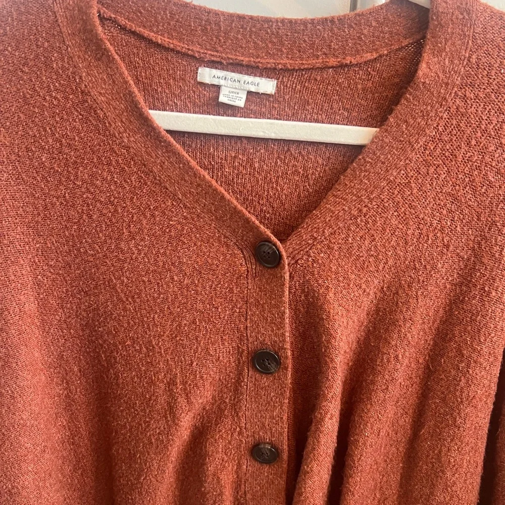 Women's Rust Sweater - Picture 2 of 4